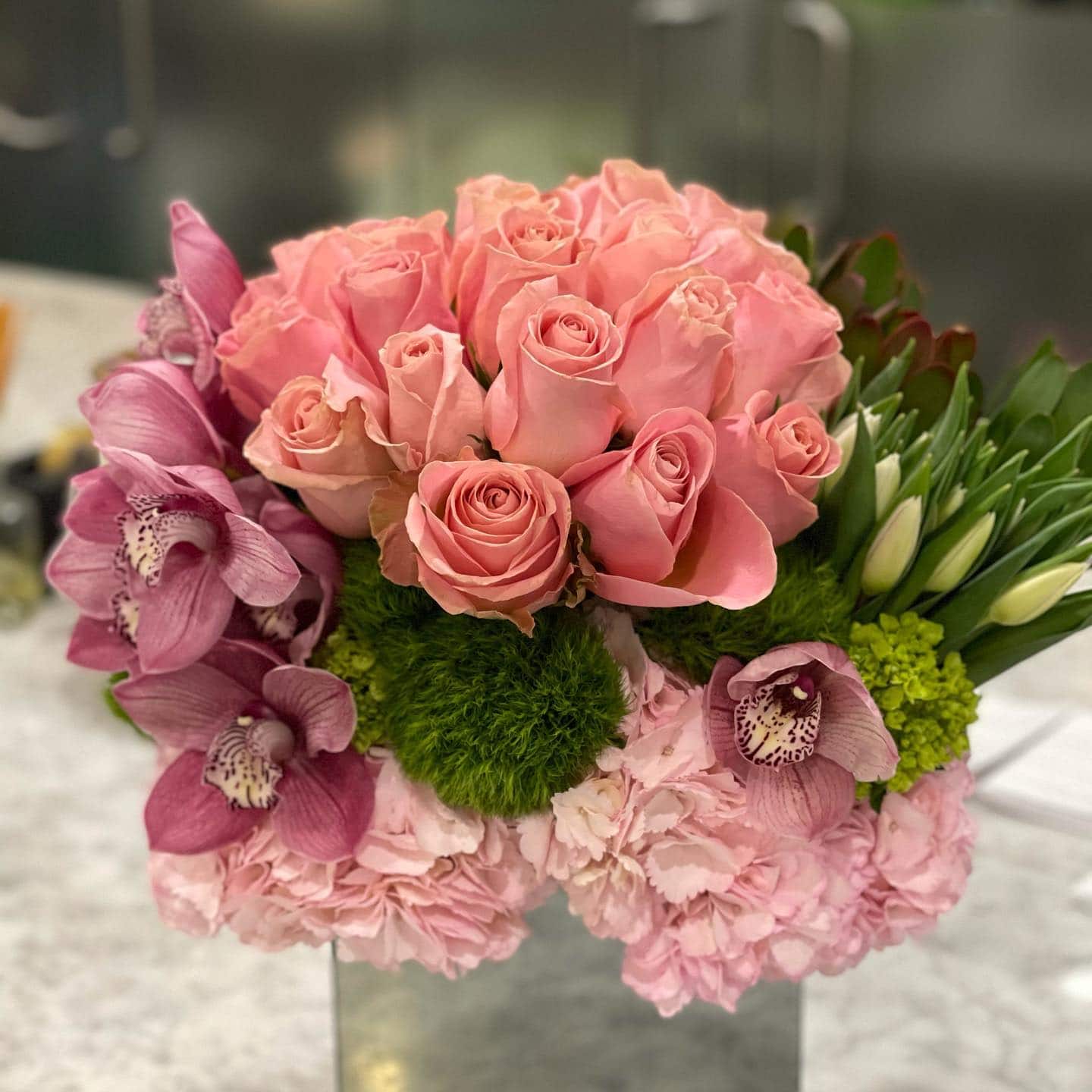 Teatro Verde flower shop in Yorkeville